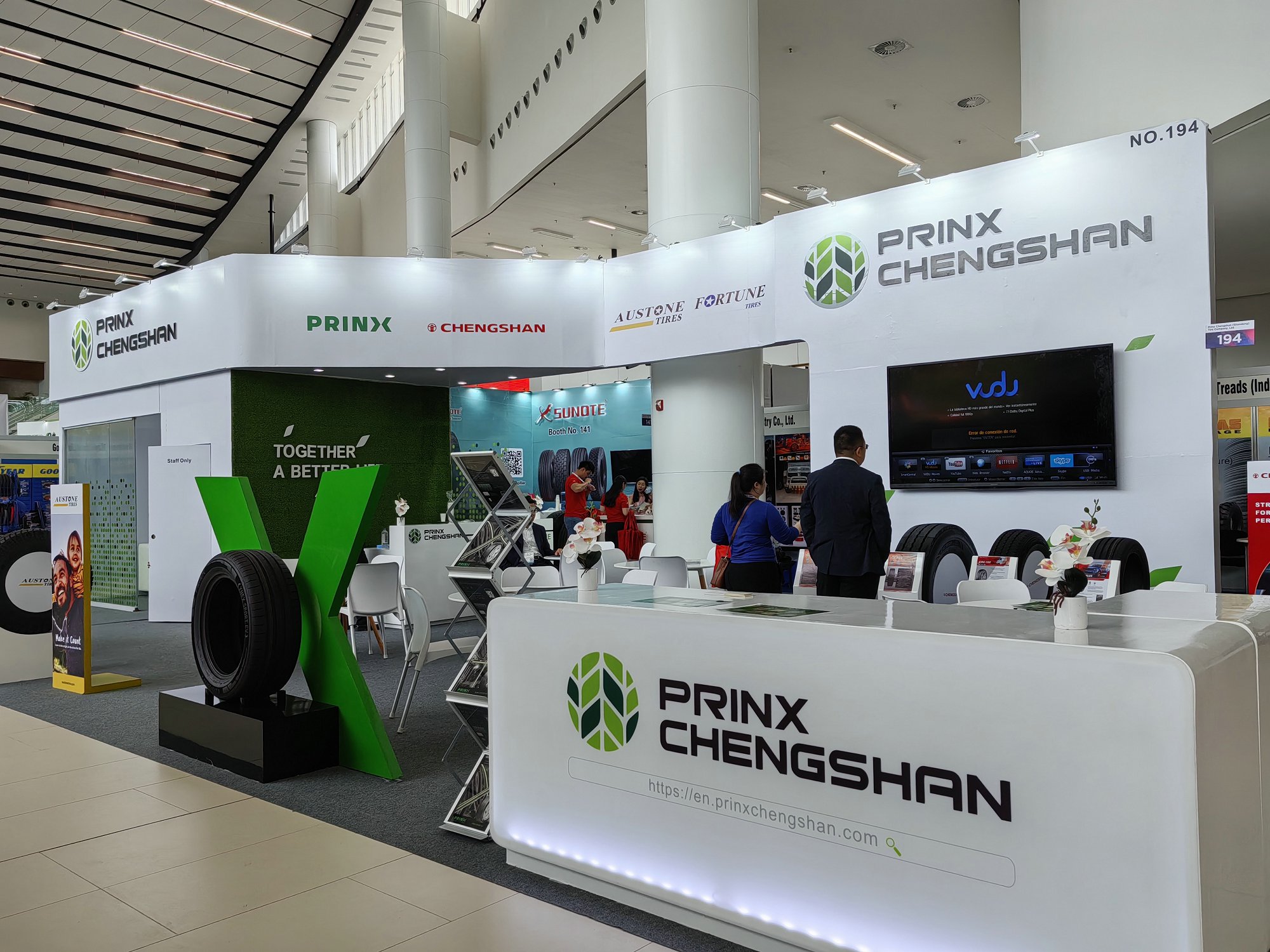 亮相巴拿马轮胎展 尊龙中国为拉美用户打造品质之作